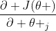 \frac{\partial J(\theta )}{\partial \theta _{j}}