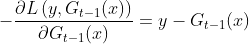 -\frac{\partial L\left(y, G_{t-1}(x)\right)}{\partial G_{t-1}(x)}=y-G_{t-1}(x)