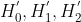 H_{0}^{'},H_{1}^{'},H_{2}^{'}