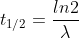 radioactive decay formula 4